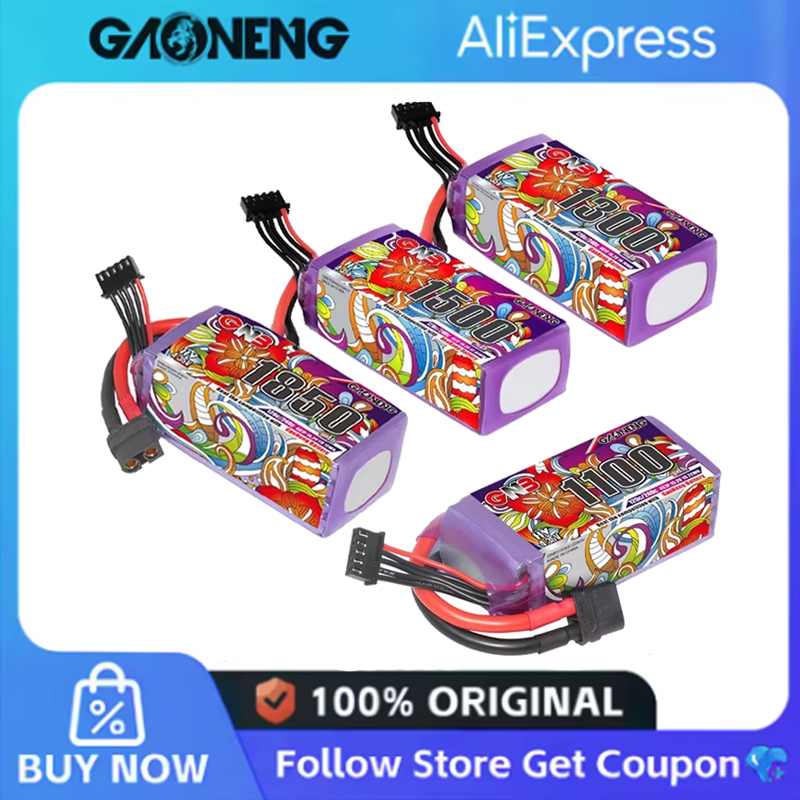 Drone Battery Plate - 2 Buah Baterai Lipo GNB 6S