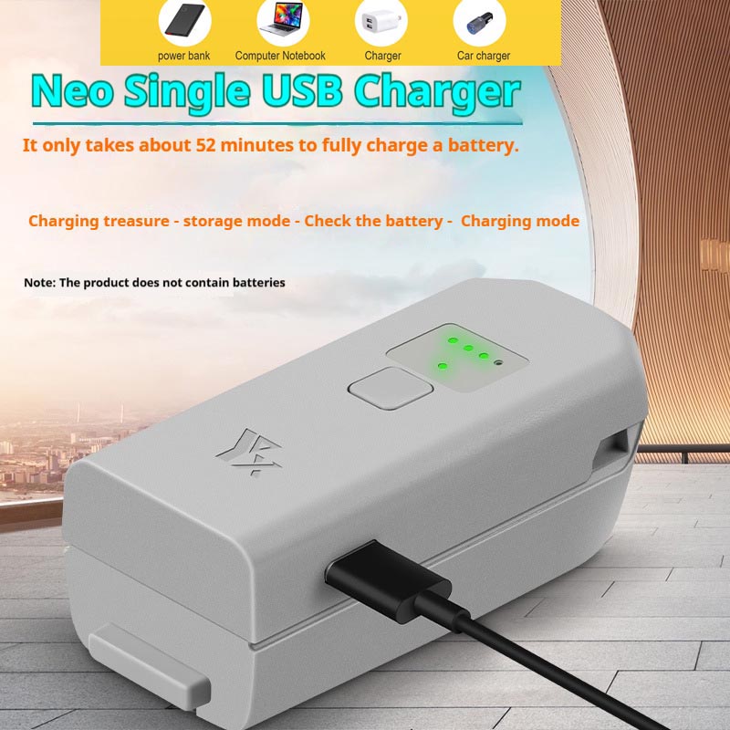 Drone Battery Balance Charger - Pengisi daya baterai USB dua arah