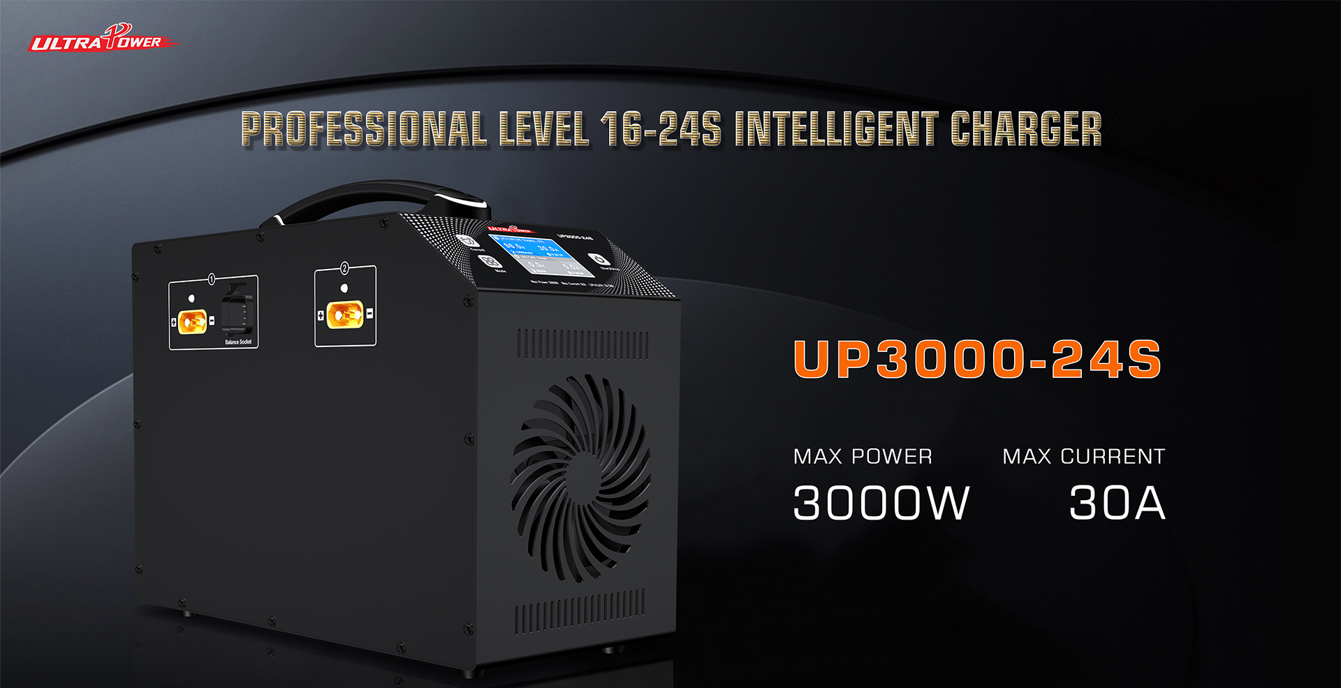Drone Battery Charger - ULTRAPOWER UP3000-24S 3000W 30A 16-24S Pengisi