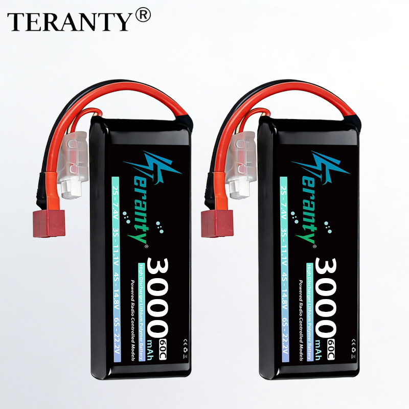 Drone Battery Plate - TERANTY 2S 3000mAh Baterai Lipo 7.4V