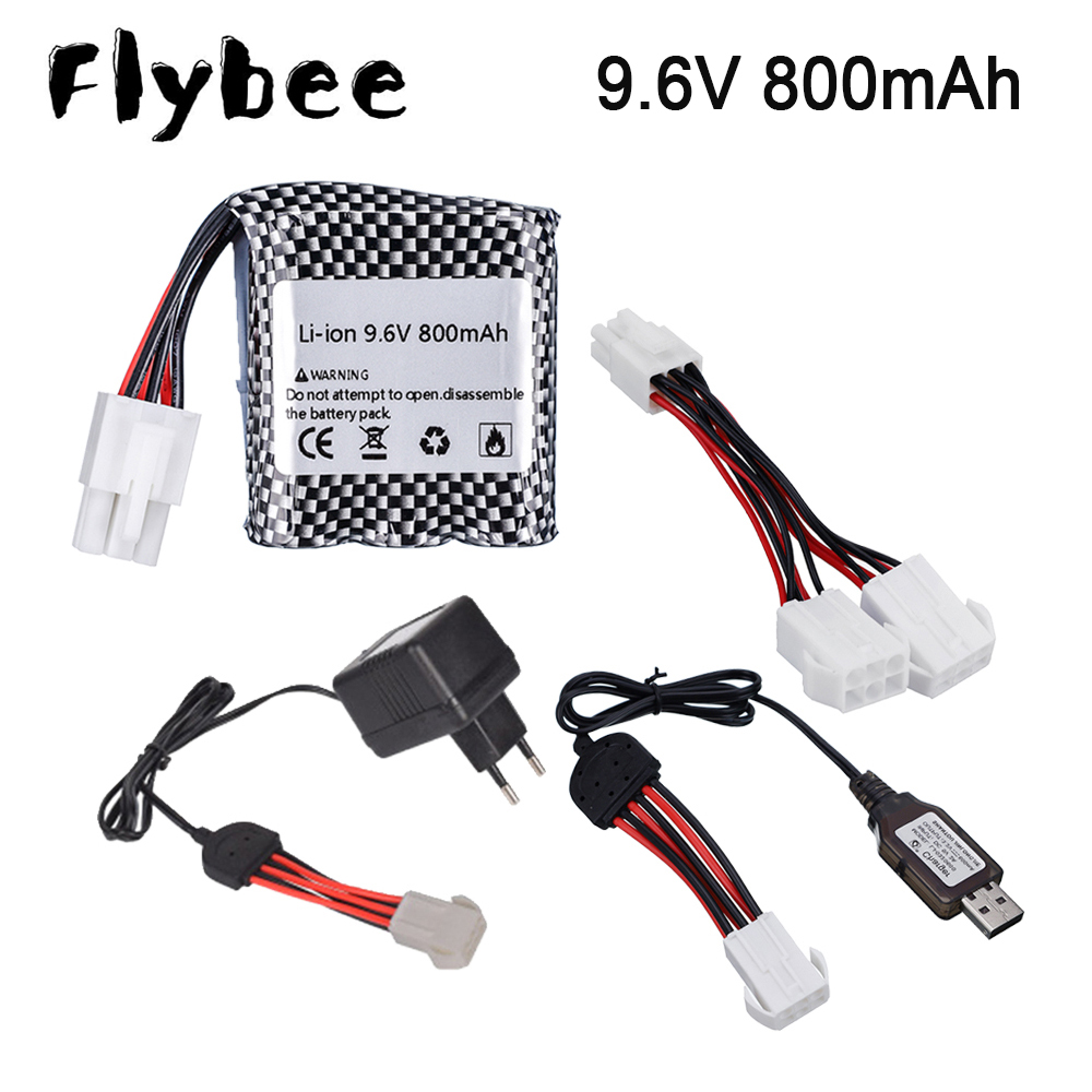 Drone Battery Li-Ion - 9.6V Battery Charger untuk S911 9115