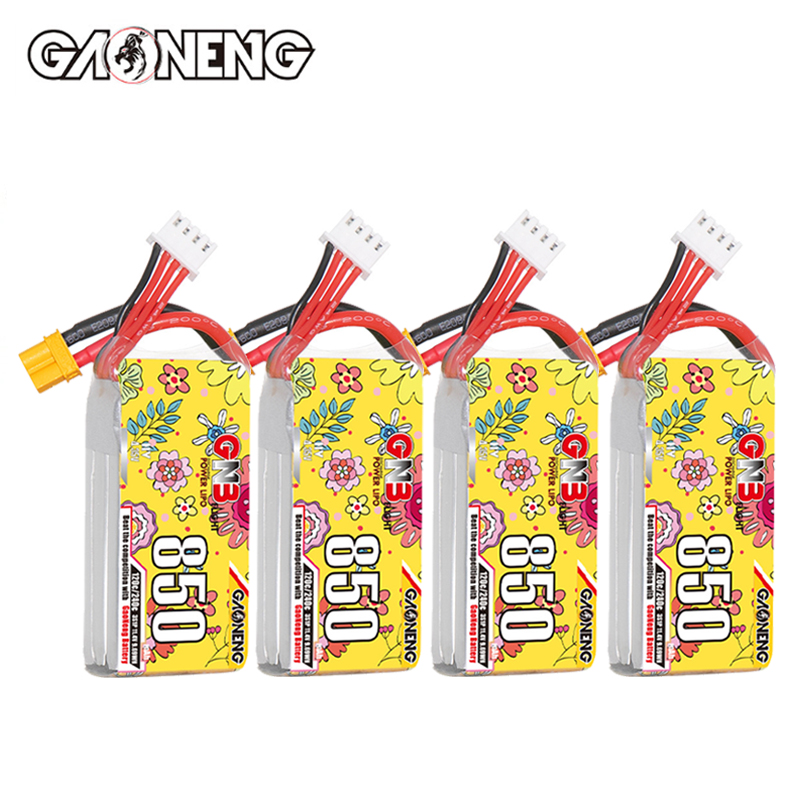 Drone Battery 4S - Baterai Lipo GNB 4S 15.2V 850mAh