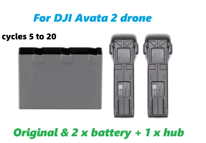 Drone Battery Li-Ion - Baterai Penerbangan Cerdas Asli dengan Hub