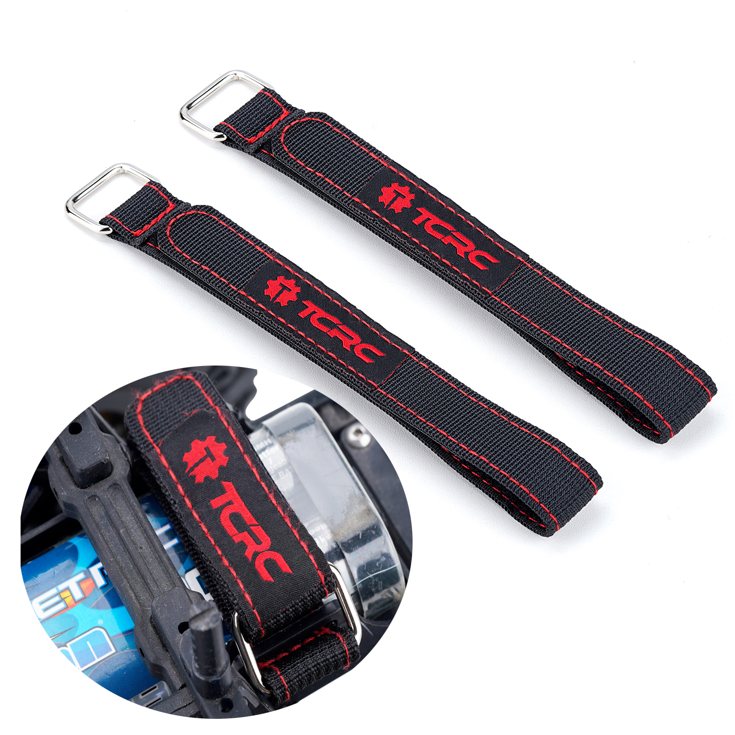 Drone Battery Strap - TCRC 2 Buah Tali Baterai RC
