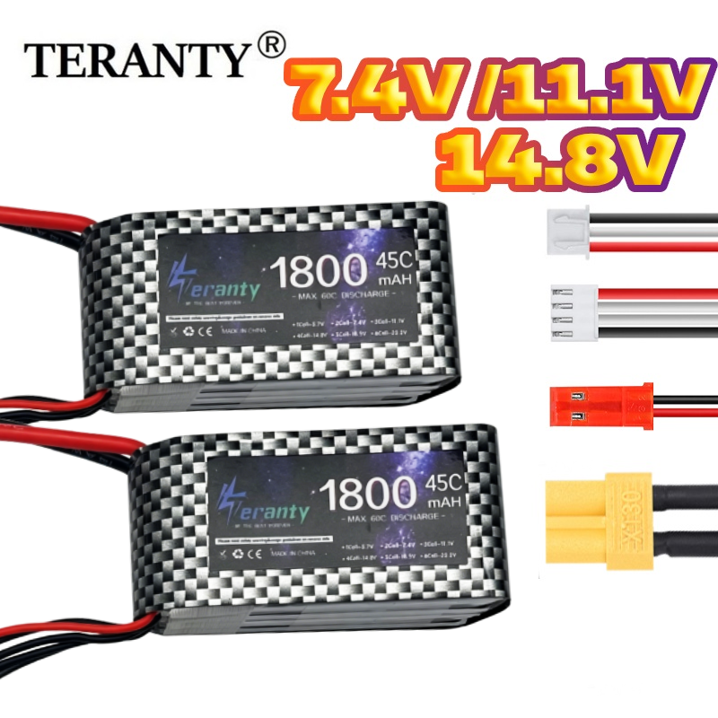 Drone Battery 3S - TERANTY 2S 3S 4S 1800mAh Baterai