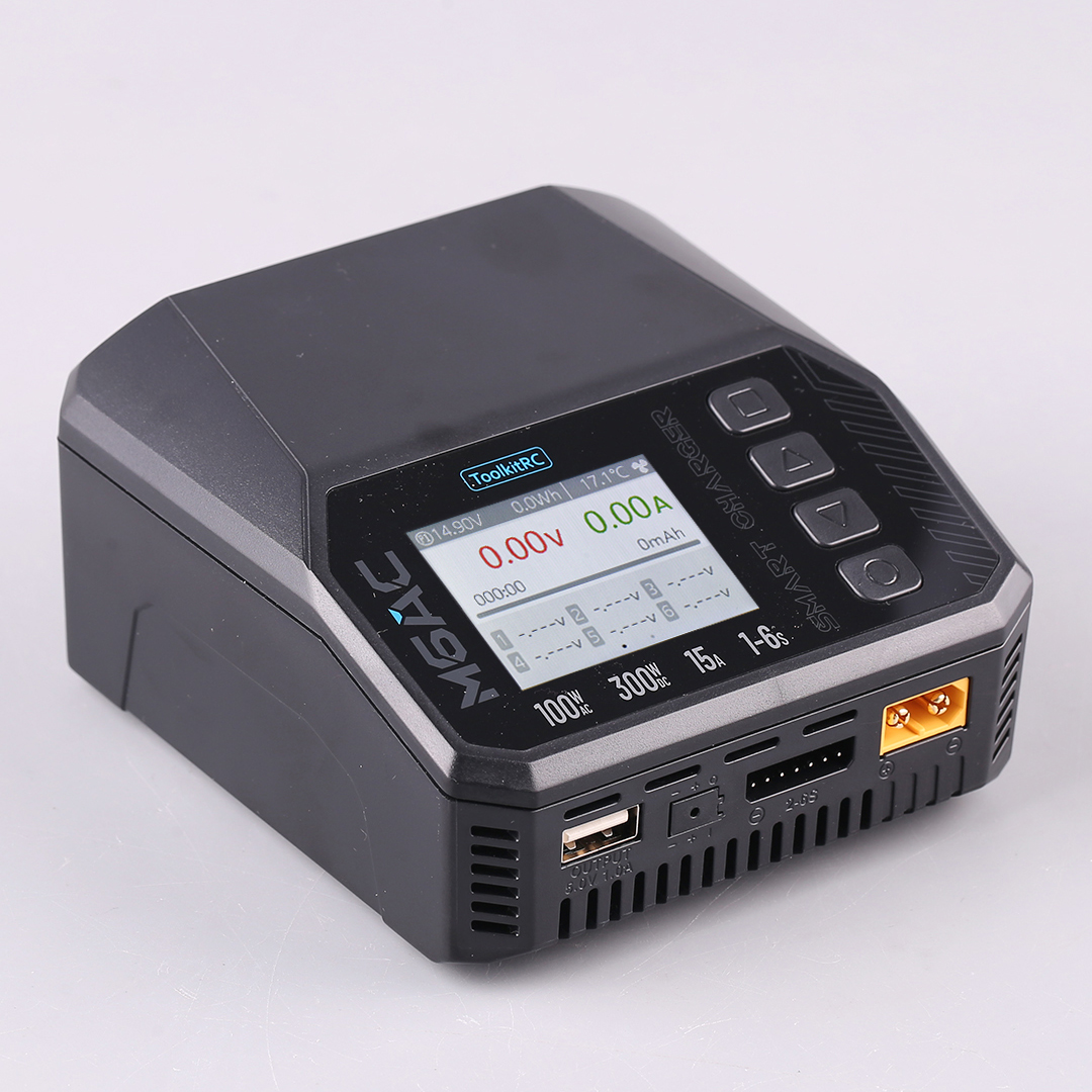 Drone Battery 6S - ToolkitRC M6AC 15A 300W Pengisi Daya