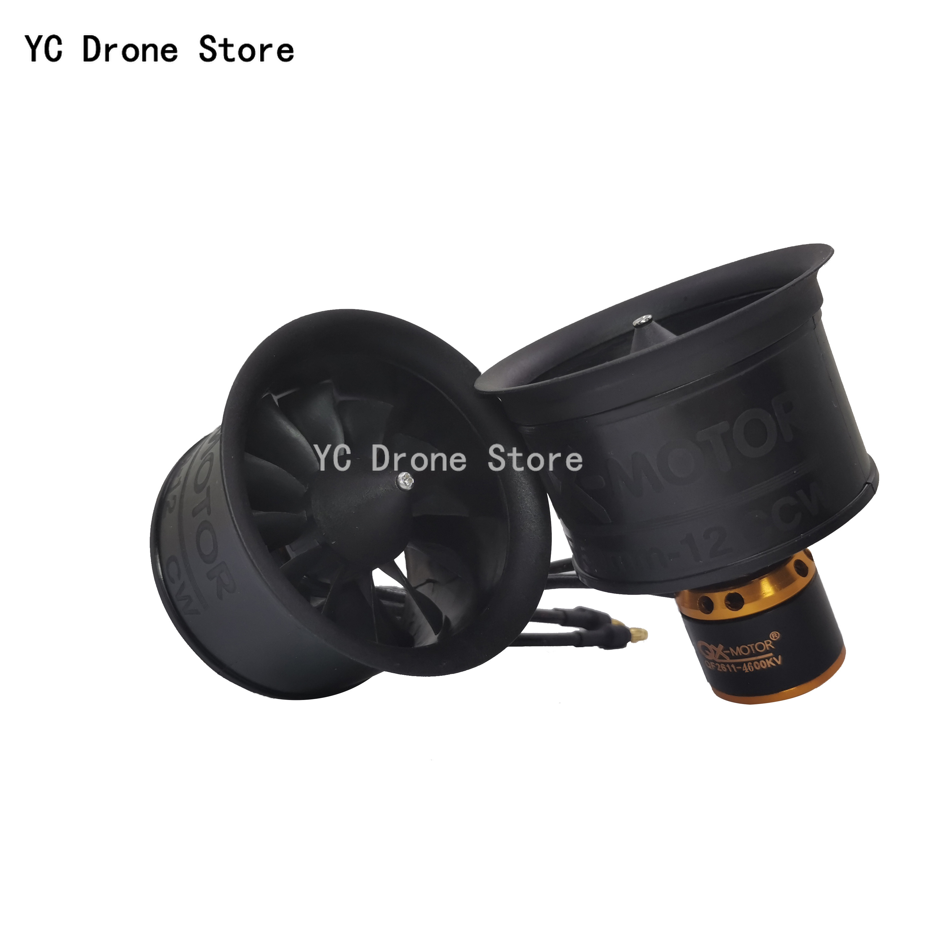 Drone Battery 3S - QX-MOTOR 50mm EDF QF2611 Motor Tanpa