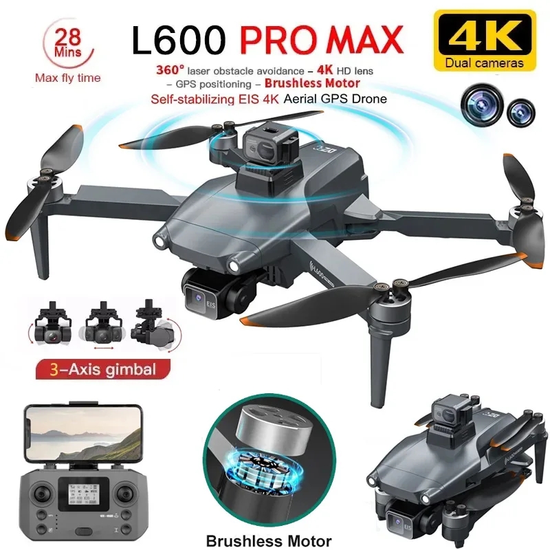 Drone Battery Case - L600 PRO MAX Drone GPS profesional,