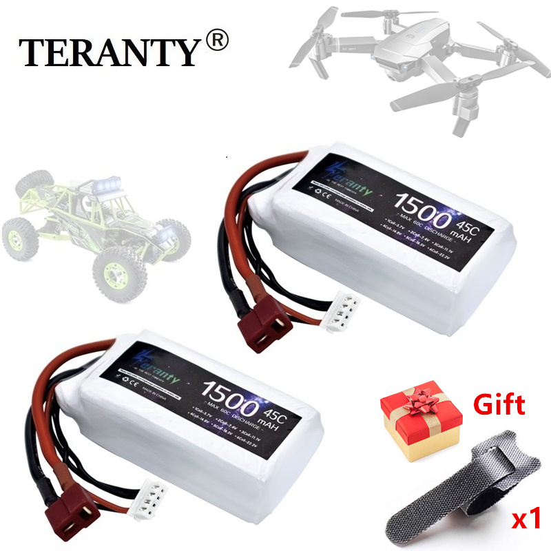 Drone Battery 3S - TERANTY 3S 45C 11.1V 1500Mah Baterai