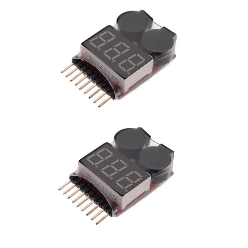 Drone Battery Voltage Checker - 2 Buah Penguji Pemeriksa Tegangan Baterai