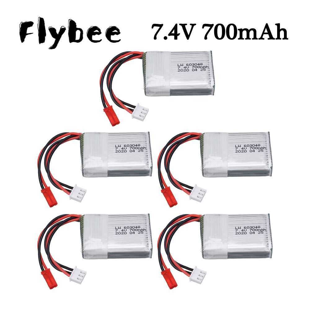 Drone Battery Lipo - Baterai Lipo 7.4V 700mAh 25c untuk