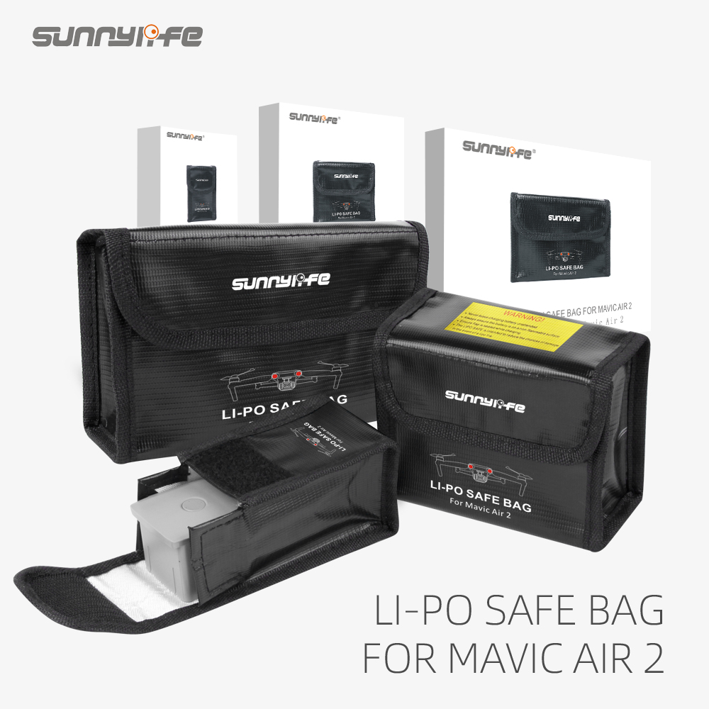 Drone Battery Bag - Tas Penyimpanan Baterai Pelindung Anti Ledakan
