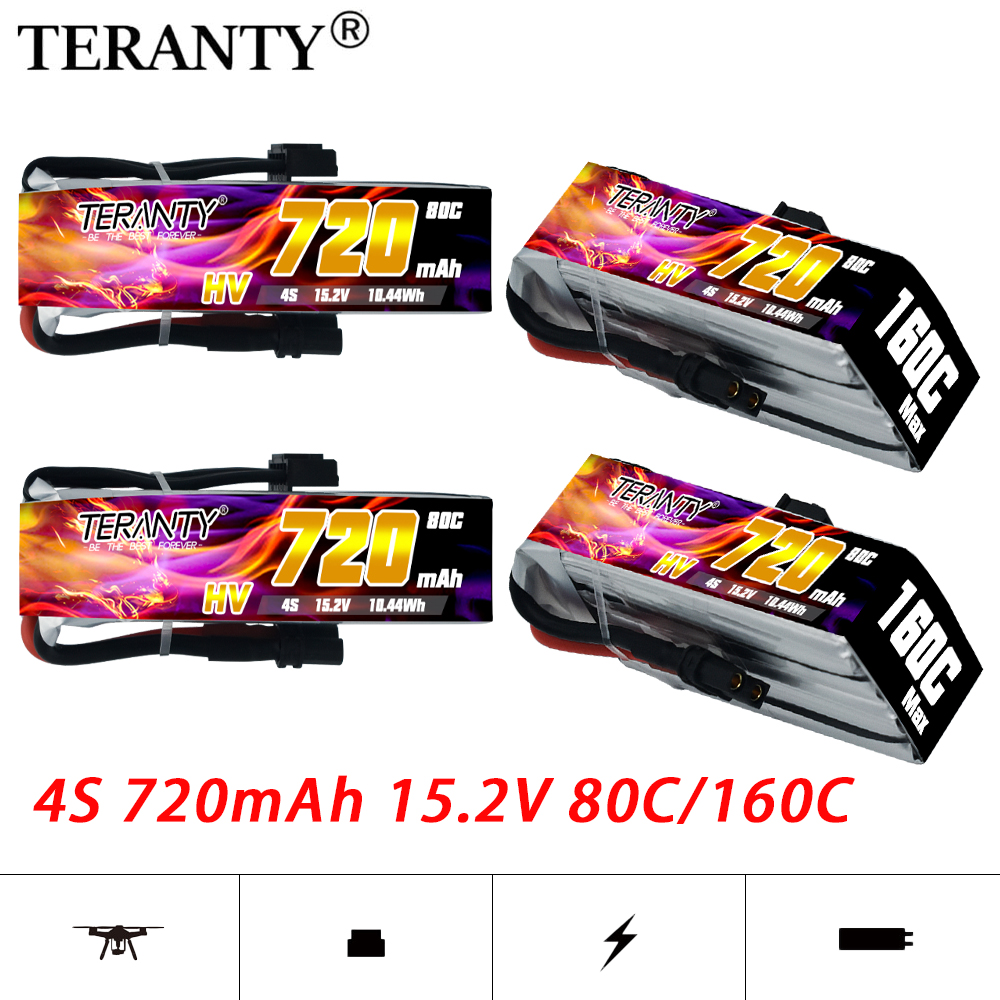 Drone Battery Plate - TERANTY 720mAh 4S 15.2V HV Baterai