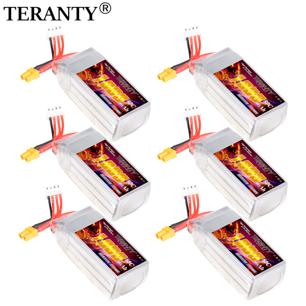 Drone Battery 3S - TERANTY 3S 11.1V 80C/160C 1000mAh Baterai