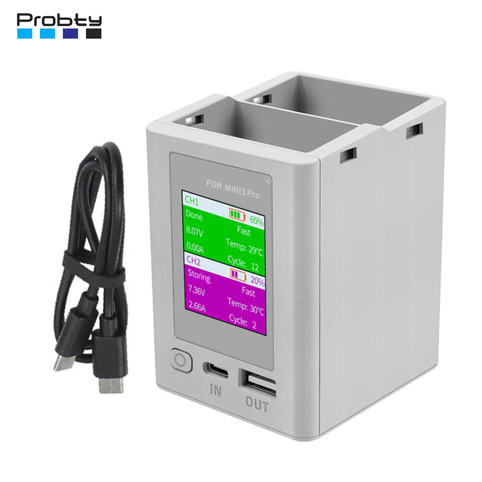 Drone Battery Smart - Hub Pengisi Daya untuk DJI Mini