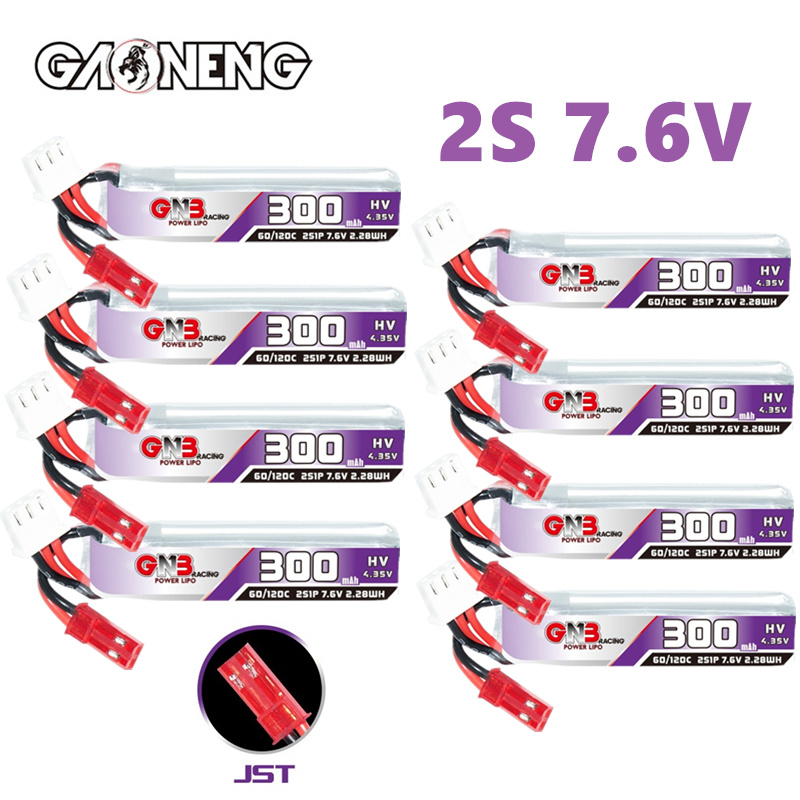 Drone Battery Plate - GAONENG GNB 2S 7.6V 300mAh 60C/120C