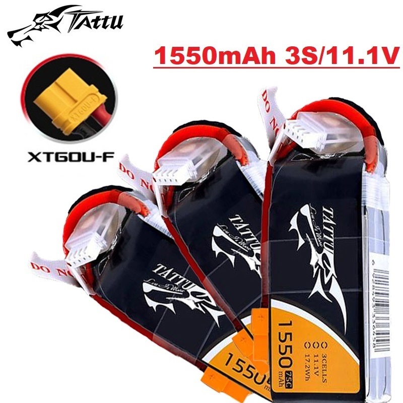 Drone Battery 3S - TATTU 3S baterai LiPo 75C 3S