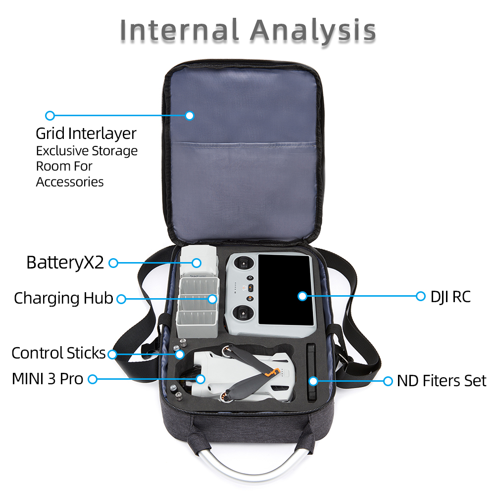 Untuk Mini 3 Kotak Penyimpanan - Drone Battery Bag ulasan dan harga