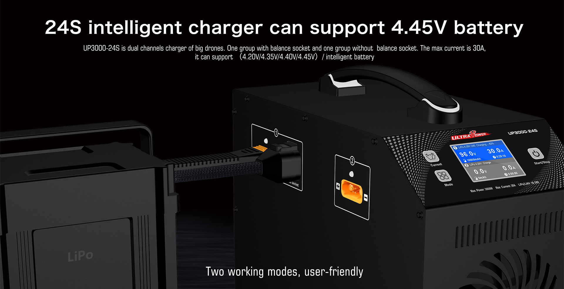 ULTRAPOWER UP3000-24S 3000W 30 - Drone Battery Charger ulasan dan harga