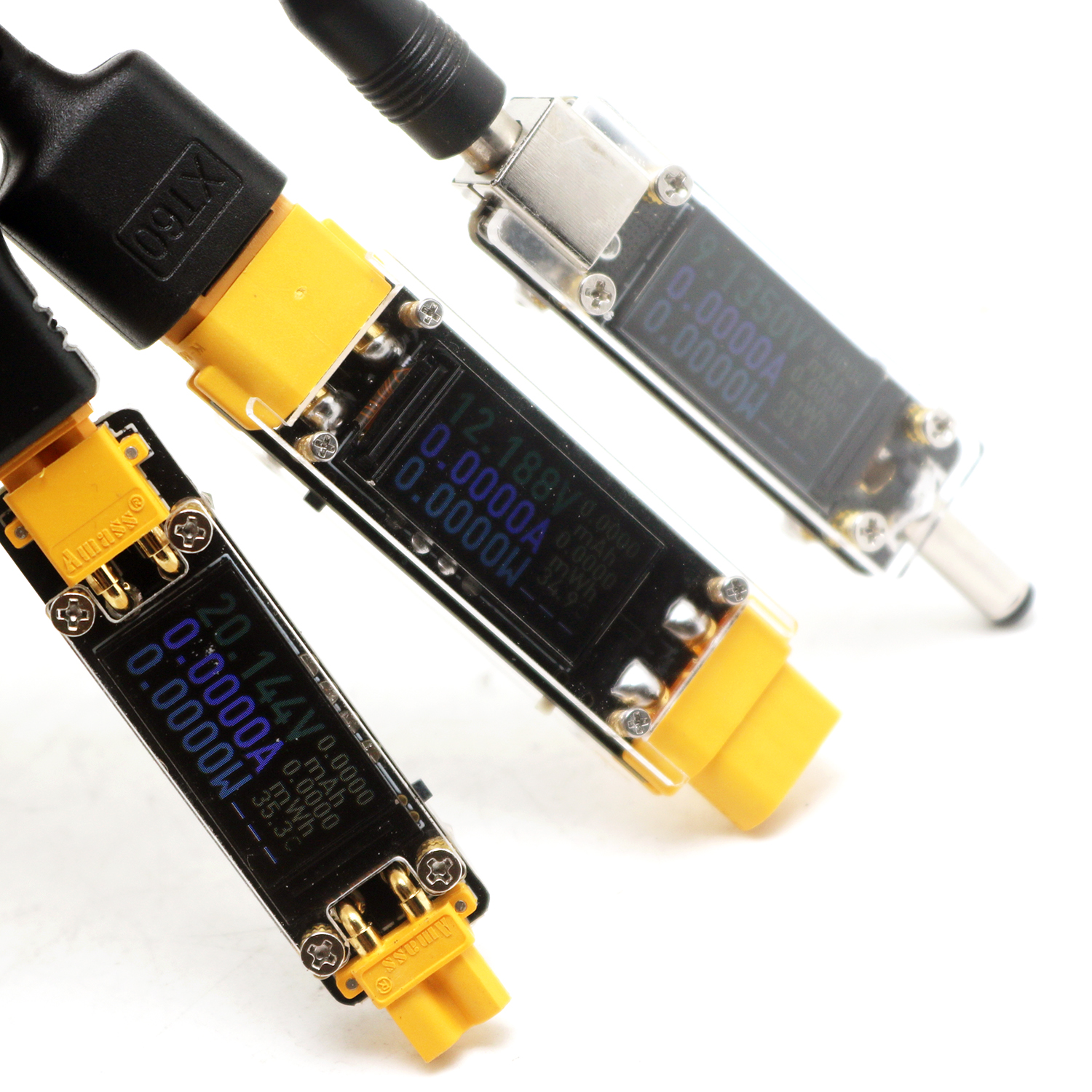 Meteran Daya Arus Tegangan Dua - Drone Battery Voltage Checker ulasan dan harga