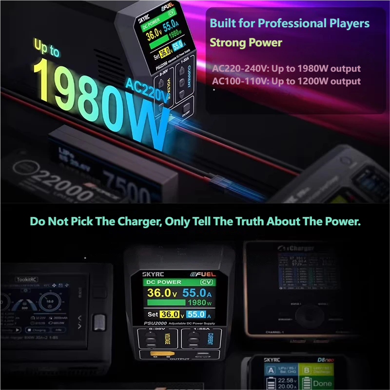 SKYRC PSU2000 1980W Catu Daya  - Drone Battery Charger ulasan dan harga