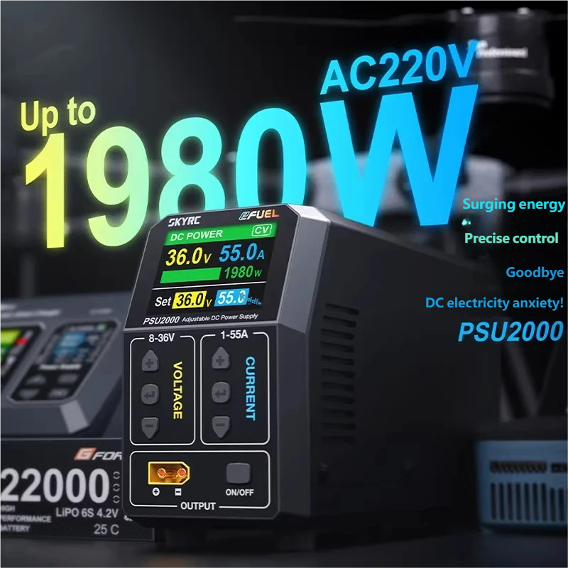 SKYRC PSU2000 1980W Catu Daya  - Drone Battery Charger ulasan dan harga
