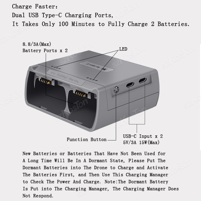 Untuk DJI Mini 4K/MINI 2/Mini  - Drone Battery Smart ulasan dan harga