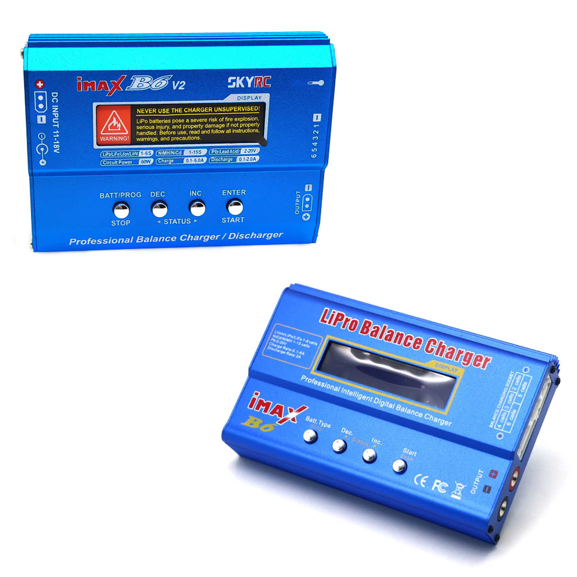 IMAX B6 / B6AC 80W T/XT60plug  - Drone Battery Balance Charger ulasan dan harga