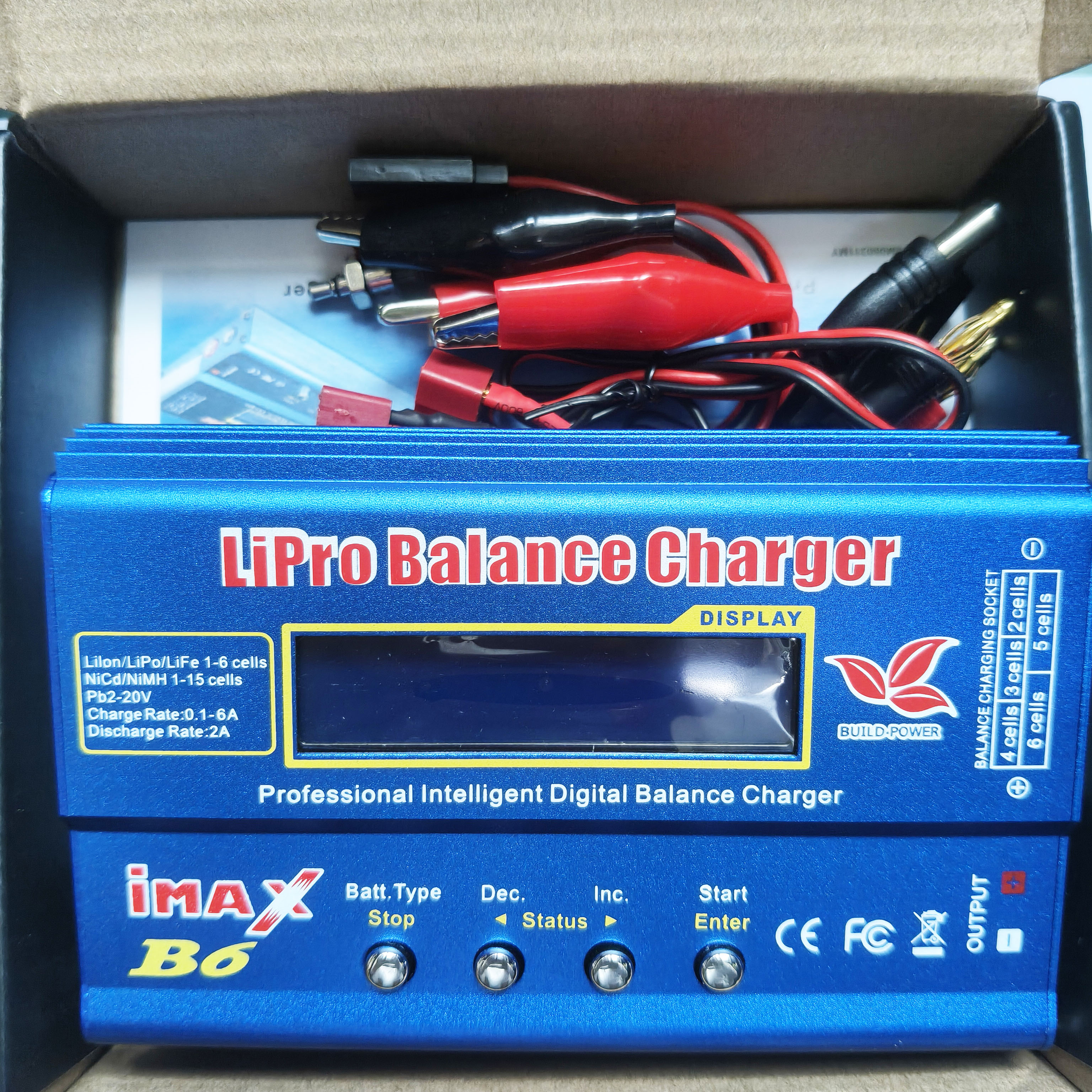 IMAX B6 / B6AC 80W T/XT60plug  - Drone Battery Balance Charger ulasan dan harga