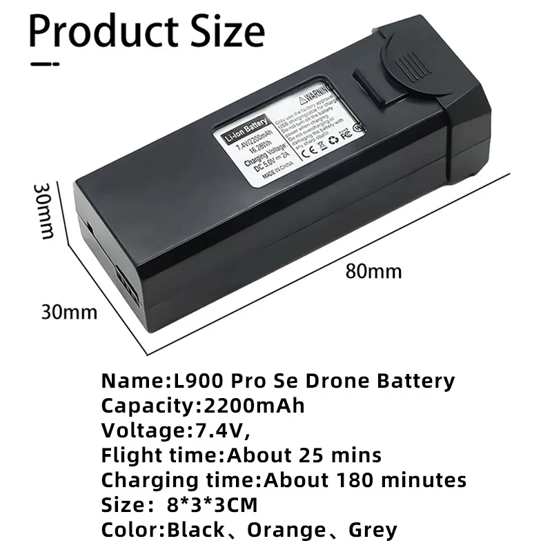 Drone L900 PRO SE Max baterai  - Drone Battery Li-Ion ulasan dan harga
