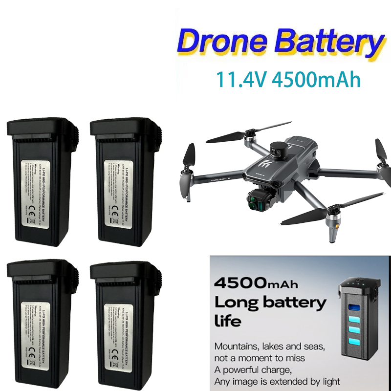 Baterai Lipo Cerdas 11.4V 4500 - Drone Battery Li-Ion ulasan dan harga