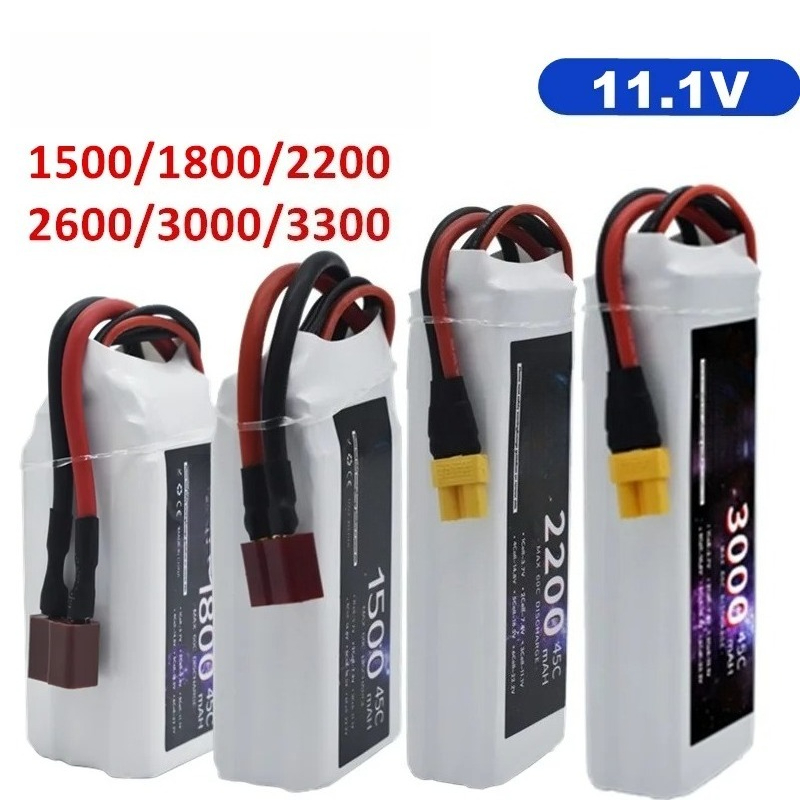 Baterai LiPo 3S 1500mah 1800mA - Drone Battery 3S ulasan dan harga