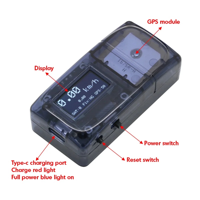 ZMR GPS Speedometer RC Drone T - Drone Battery Plate ulasan dan harga