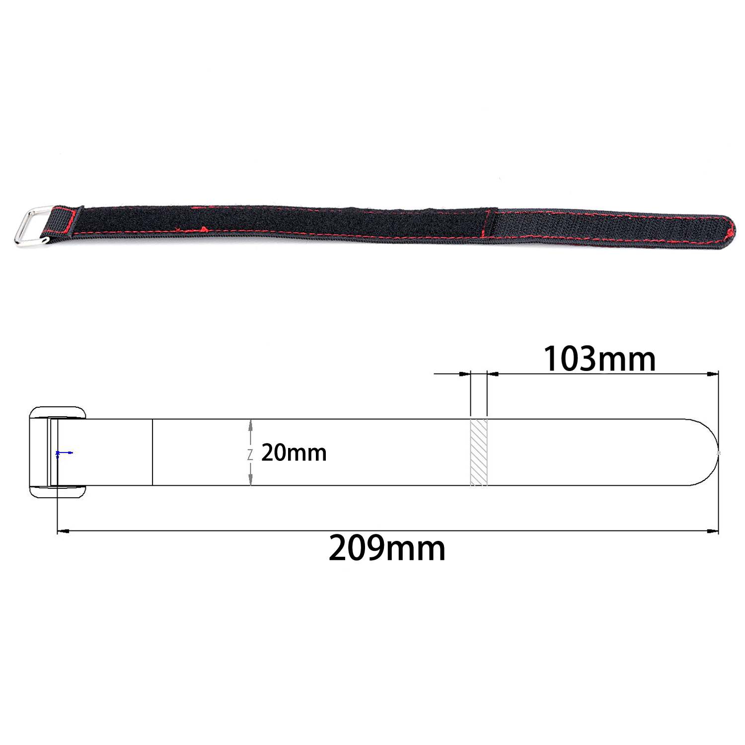 TCRC 2 Buah Tali Baterai RC Ja - Drone Battery Strap ulasan dan harga