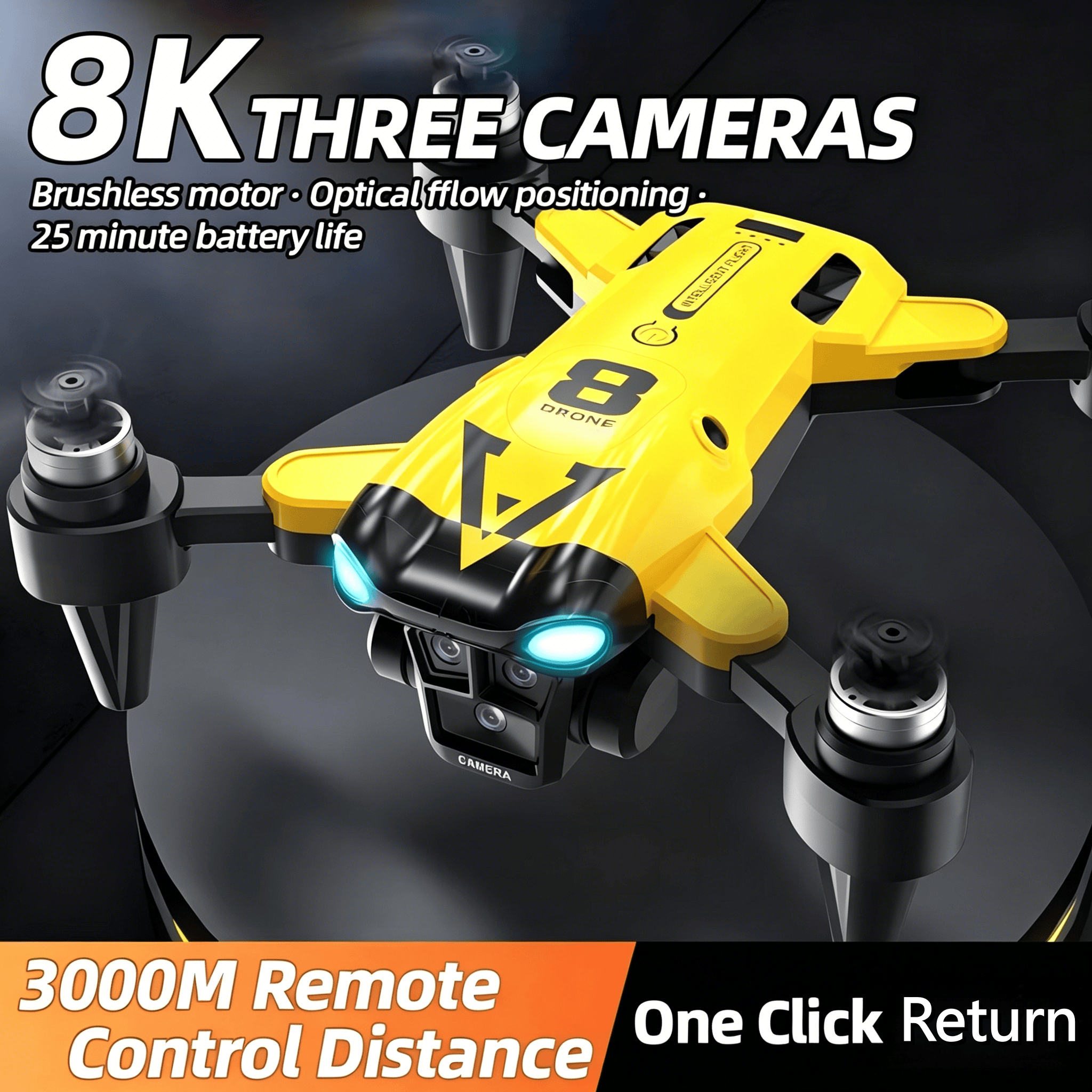 Quadcopter Baru dengan Tiga Ka - Drone Battery Case ulasan dan harga