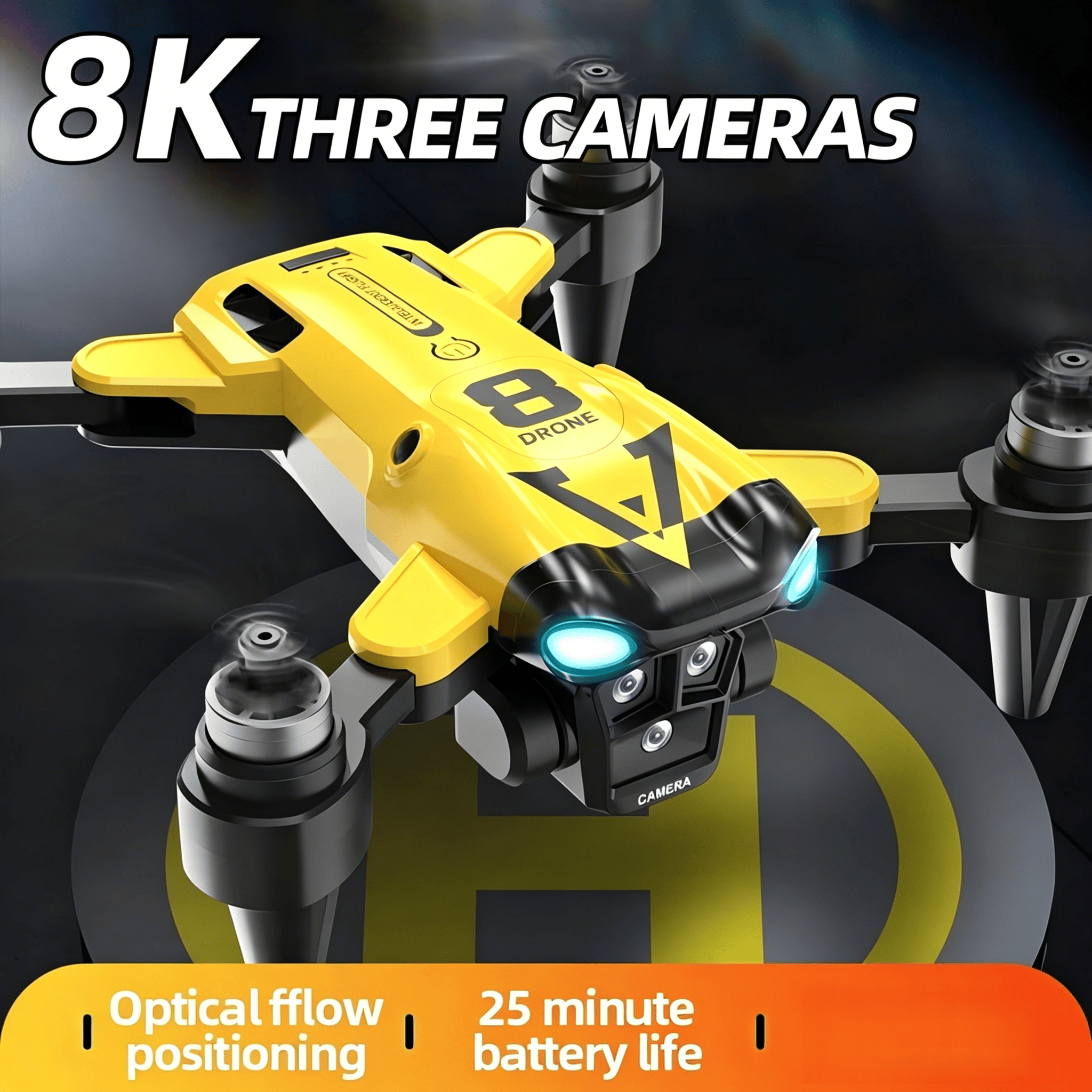 Quadcopter Baru dengan Tiga Ka - Drone Battery Case ulasan dan harga