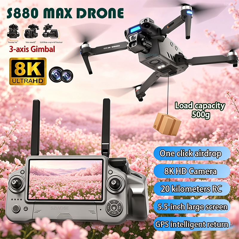 Drone Kamera Ganda 8K Baru 202 - Drone Battery Balance Charger ulasan dan harga