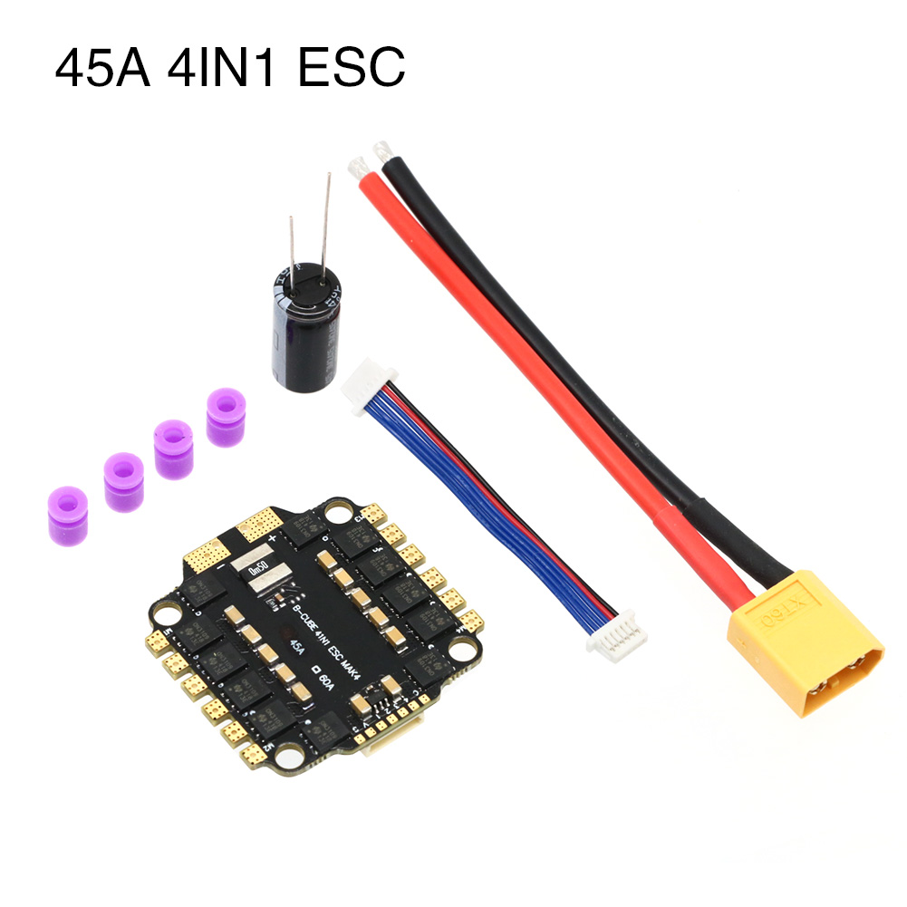 UAngel 4IN1 45A 60A ESC BLHELI - Drone Battery 6S ulasan dan harga