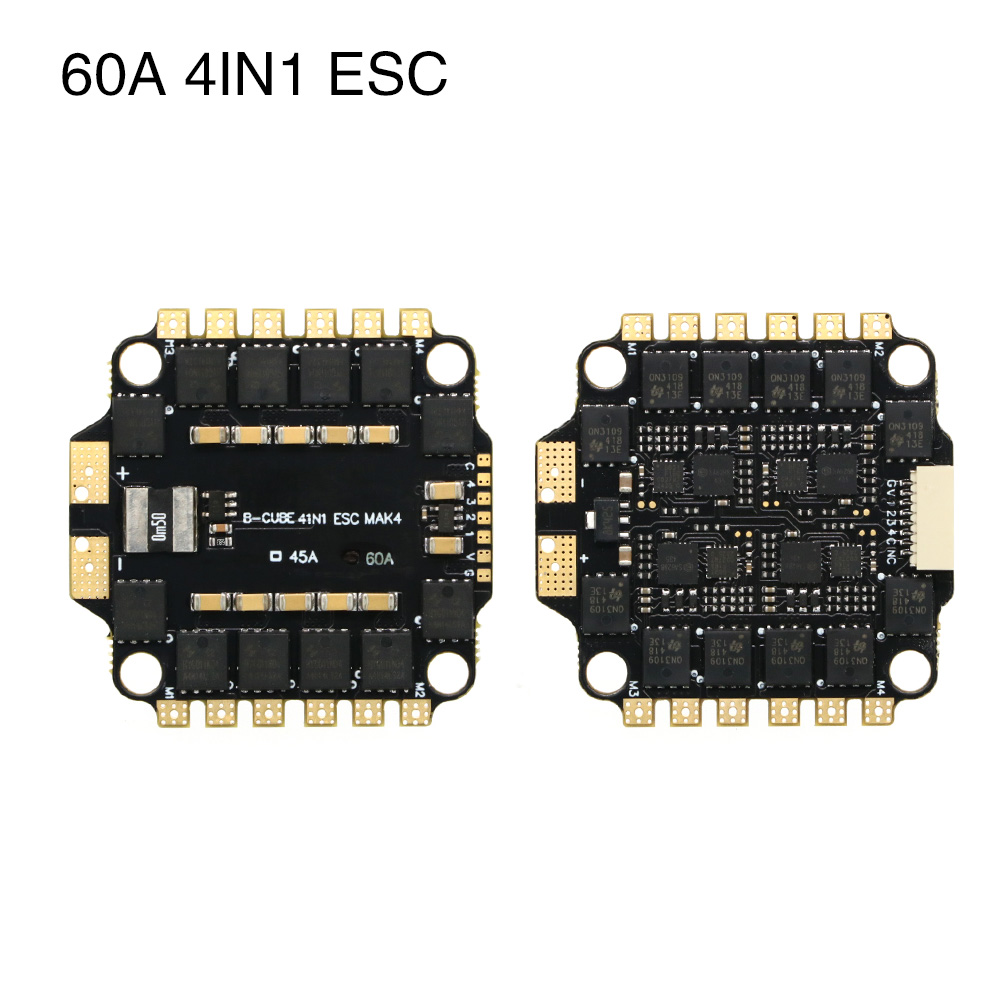 UAngel 4IN1 45A 60A ESC BLHELI - Drone Battery 6S ulasan dan harga