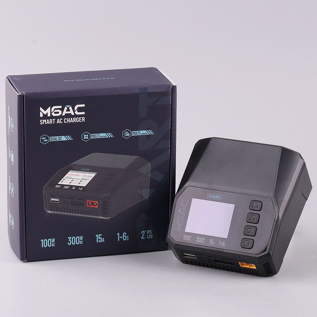 ToolkitRC M6AC 15A 300W Pengis - Drone Battery 6S ulasan dan harga