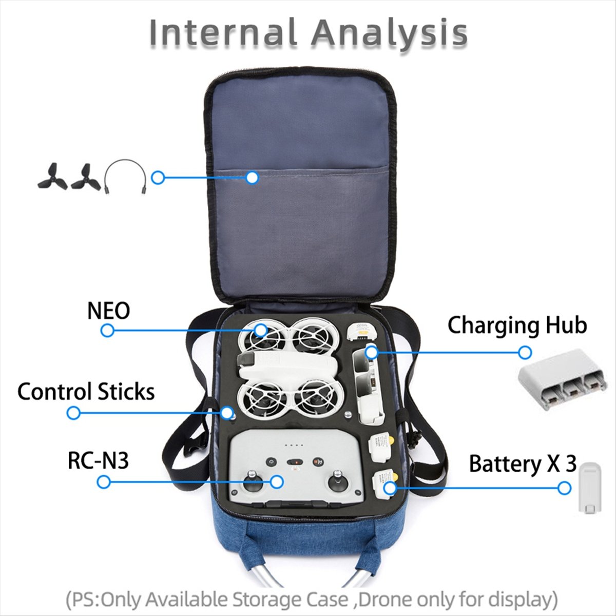 (A26M) Tas Jinjing Tas Bahu Tu - Drone Battery Bag ulasan dan harga
