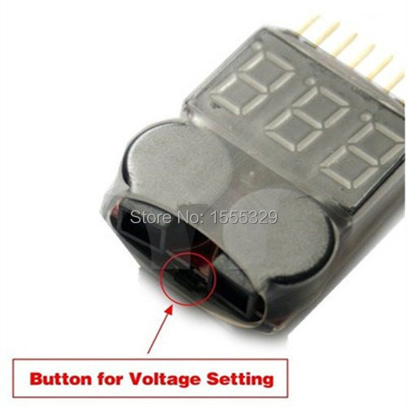 2 Buah Penguji Pemeriksa Tegan - Drone Battery Voltage Checker ulasan dan harga