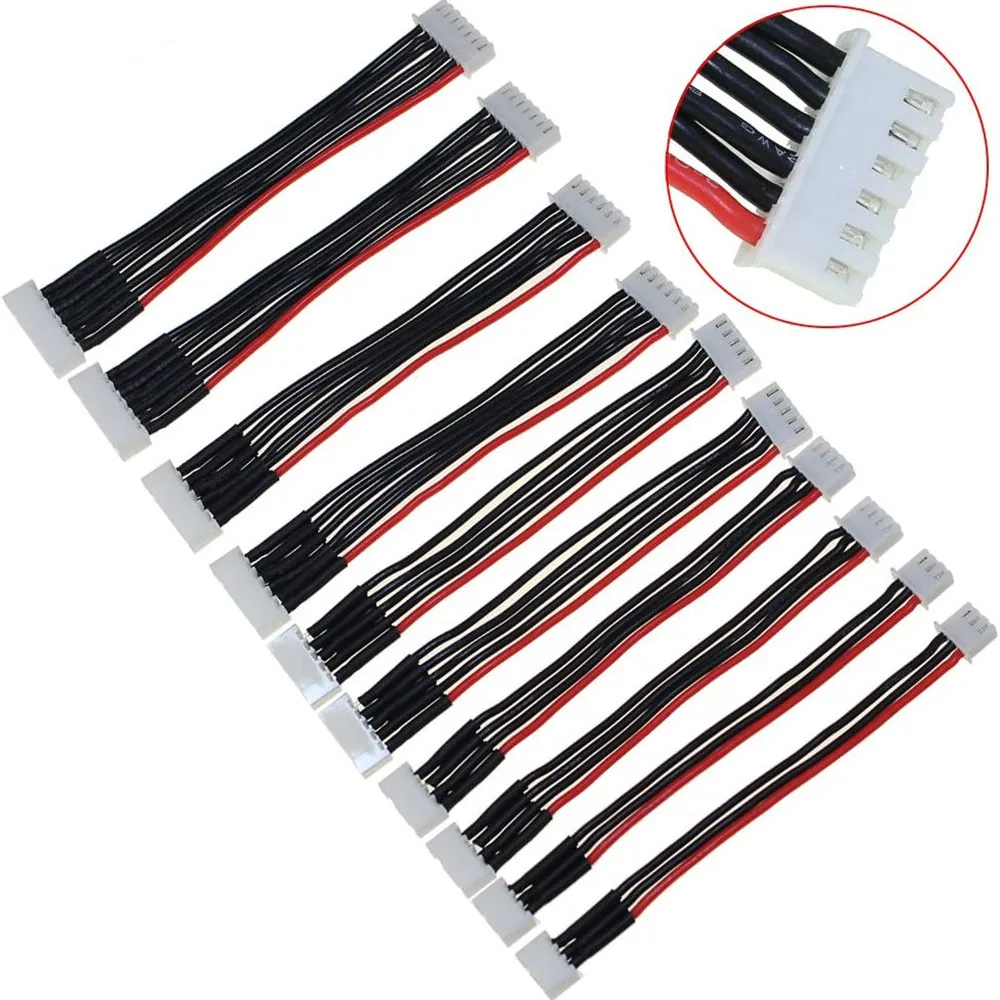 5 buah/lot JST-XH 1S 2S 3S 4S  - Drone Battery 6S ulasan dan harga