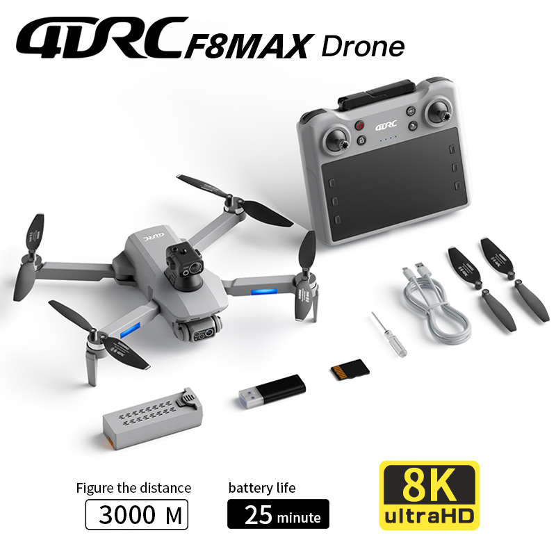 Drone Profesional F8 MAX GPS d - Drone Battery Case ulasan dan harga