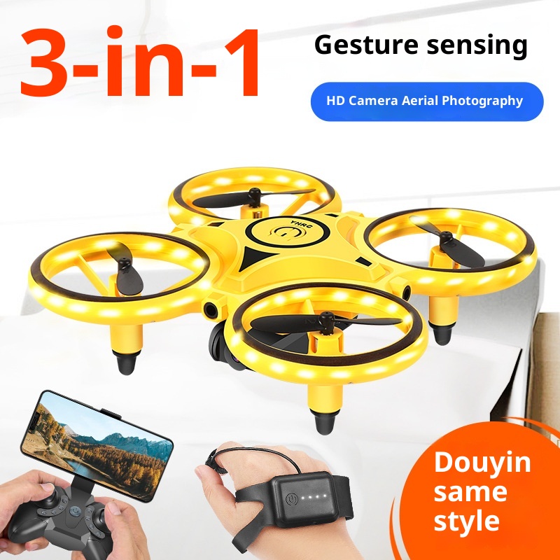 Mainan Drone Kontrol Gerakan E - Drone Battery Smart ulasan dan harga