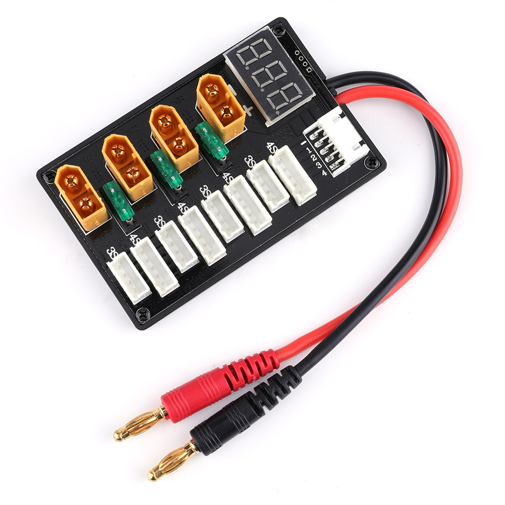 XT60 Plug 3S 4S Lipo Baterai P - Drone Battery Parallel Board ulasan dan harga