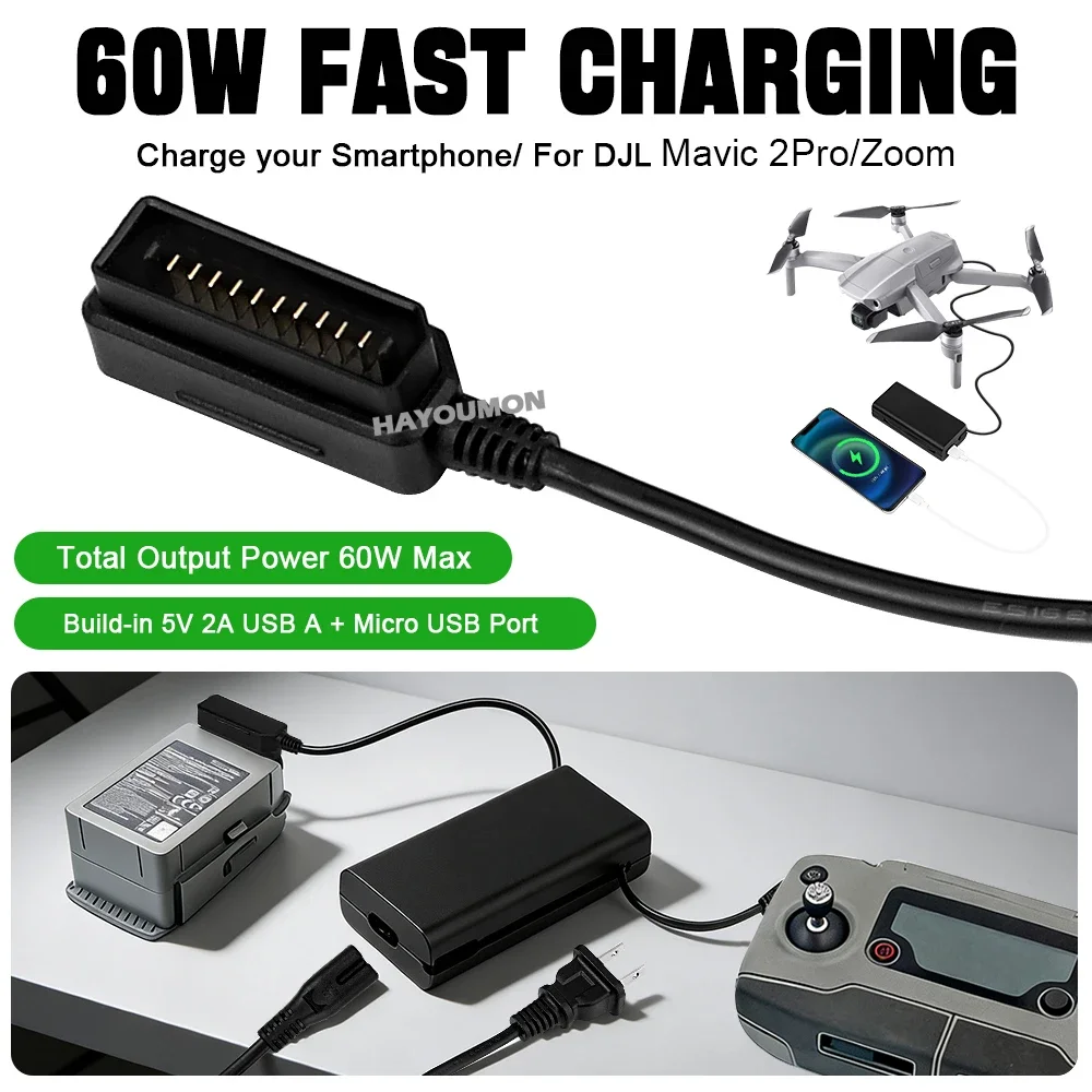 Pengisi Daya Baterai Drone DJI - Drone Battery Smart ulasan dan harga