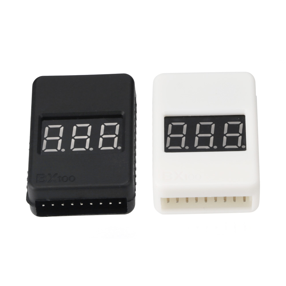 BX100 1-8S Penguji Tegangan Ba - Drone Battery Voltage Checker ulasan dan harga