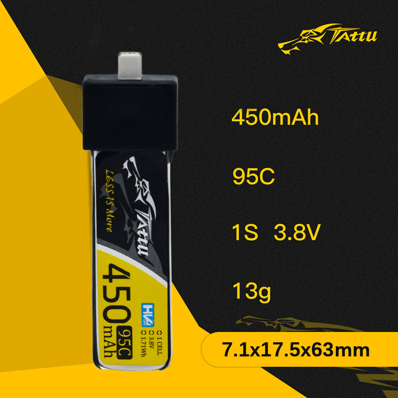 3 buah TATTU baru 450/500/550m - Drone Battery 3S ulasan dan harga