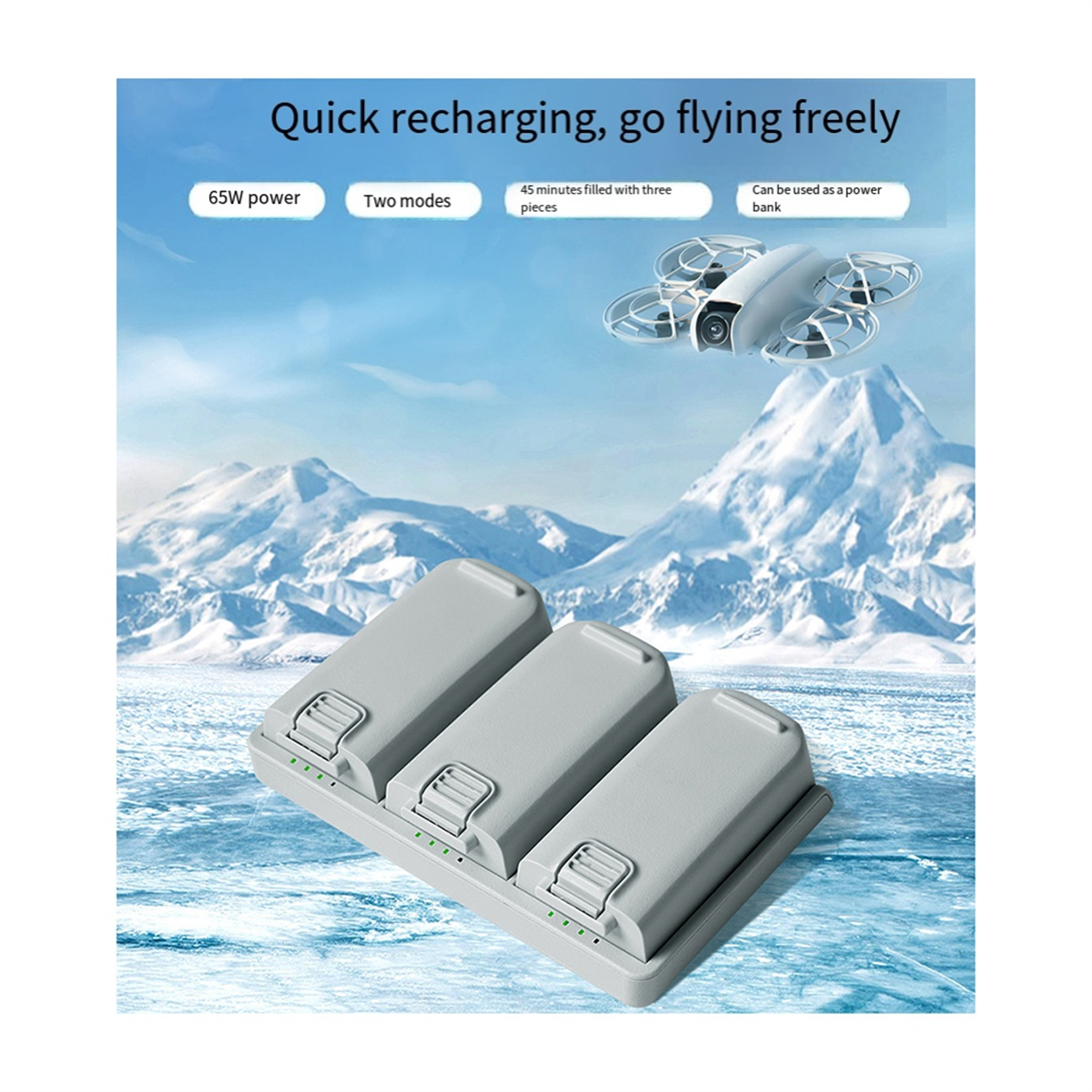 Hub Pengisi Daya Baterai Pengi - Drone Battery Charger ulasan dan harga
